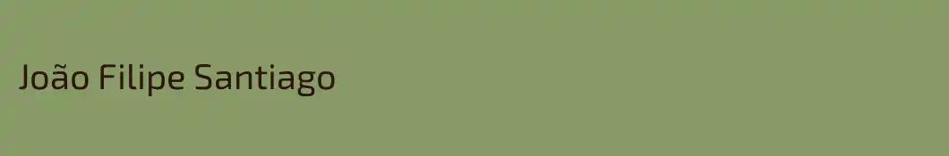 João Filipe Santiago